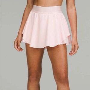 Lululemon Court Rival skort strawberry milkshake